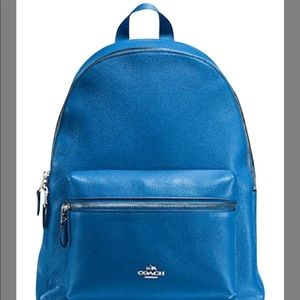 New Coach Large leather Backpack